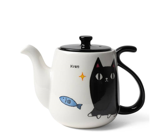 Teapot Cat Pals 14 oz