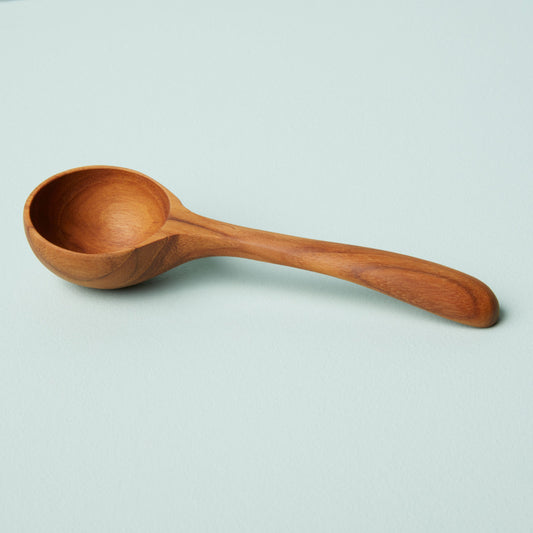 Teak Long Scoop