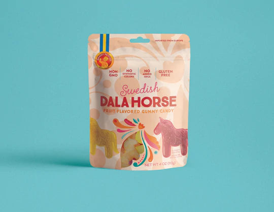 Gummy Candy -Sweedish Dala Horse