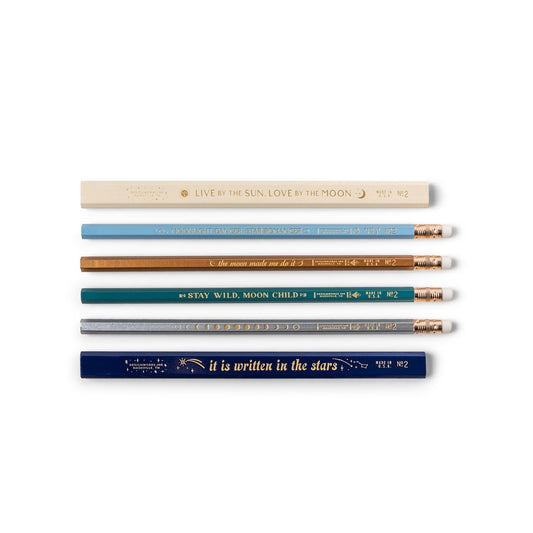 CELESTIAL HEAVENS - 6 PENCIL SET