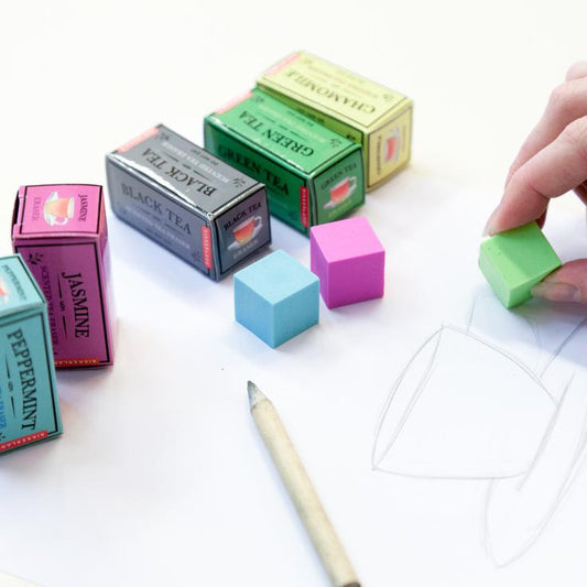 SCENTED TEA ERASERS