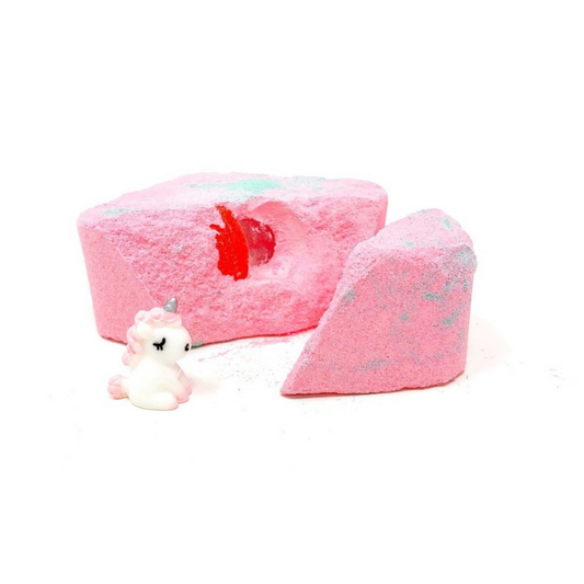 RAINBOWS & UNICORN SURPRISE  BATH BOMB