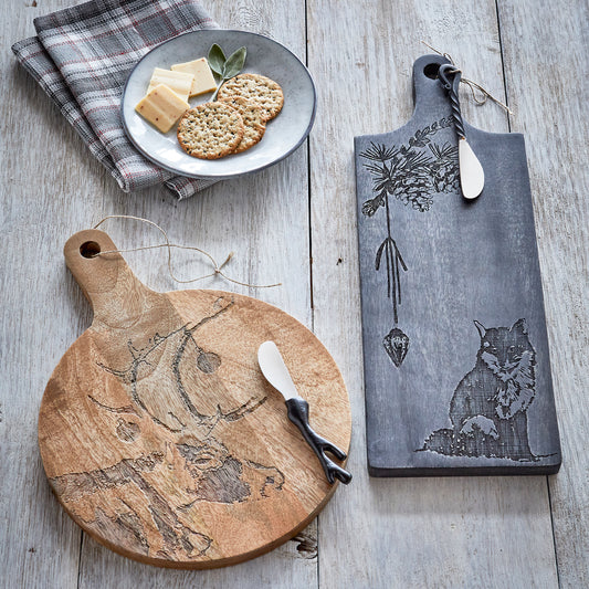 Cutting Board and Server set - Fox