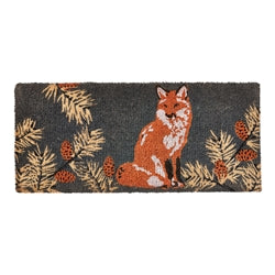 Door Mat - Fox/ Pine Cones