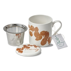 mug & lid set-serenity infuser mug w lid set