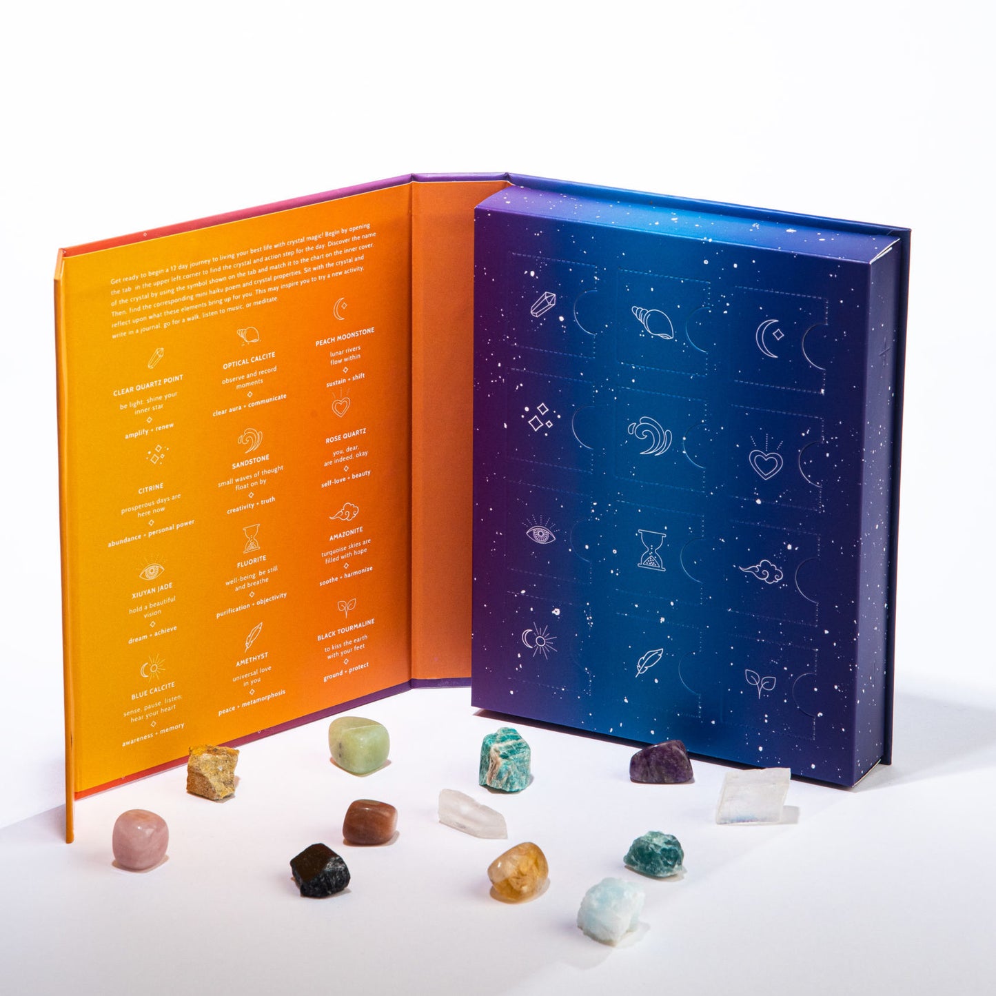 12 Day Self-Care Toolkit Healing Stones / Crystals