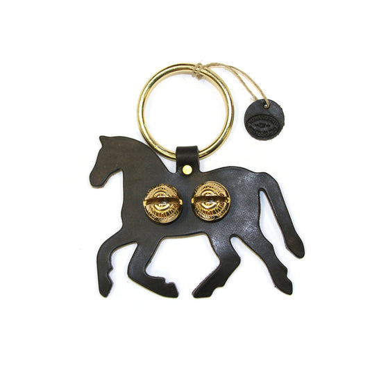 Horse Black Brass Bells