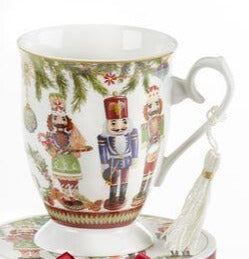 Porcelain Mug in Box, Nutcracker