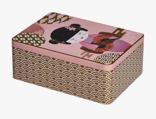 Gift Box Assortment -New Little Geisha Teabag Tin - Large - 30 Assorted Teas
