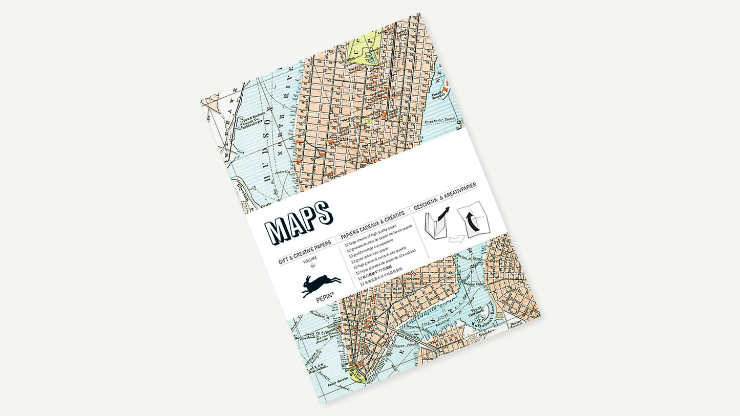 Wrapping Paper - MAPS