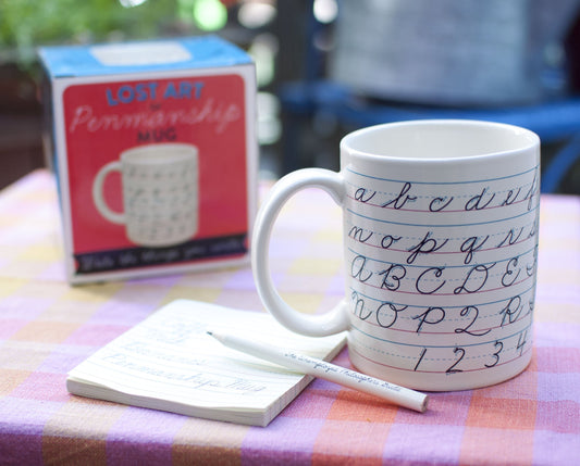 Mug Lost Art of Penmanship