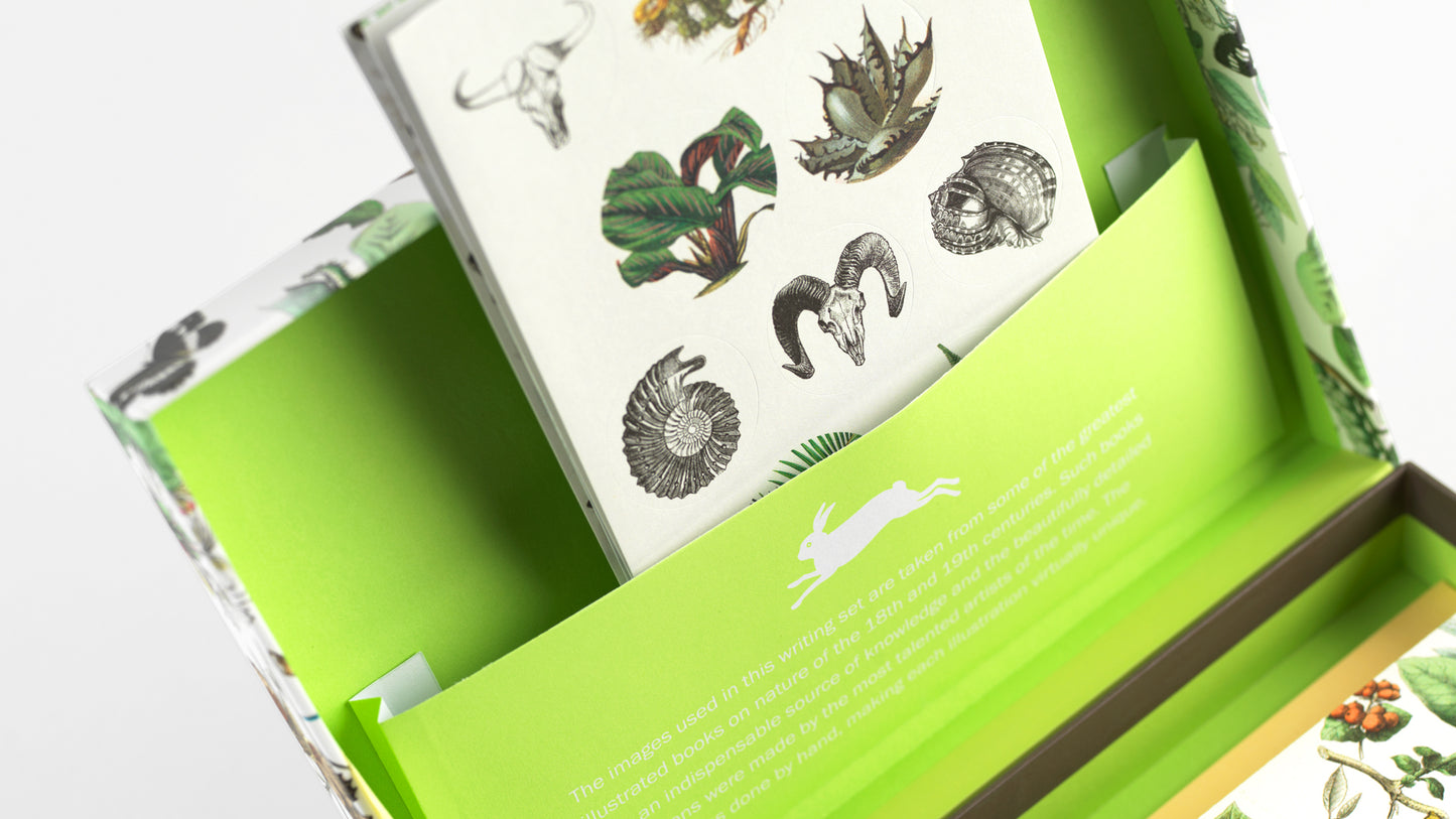 Letter Writing Set box - Natural History