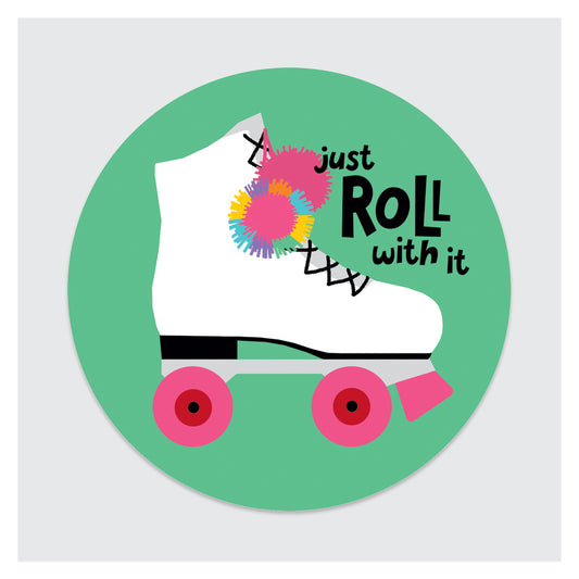 Rollerskate Sticker