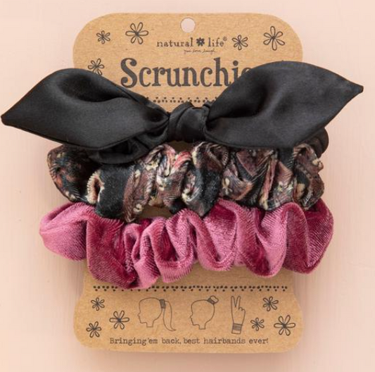 Scrunchies Bow- Natural Life