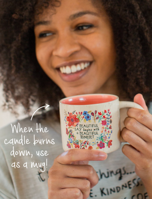 Candle - Mug - Beautiful Girl