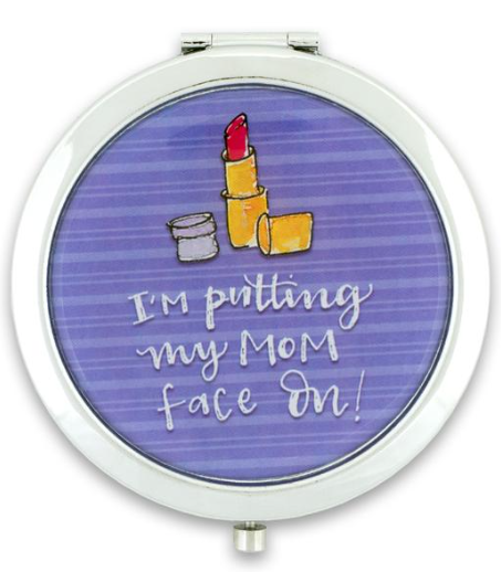 Mom Face Compact Mirror