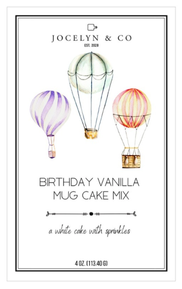 The Luxe Collection Birthday Mug Cake