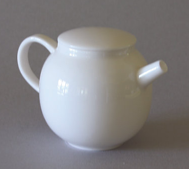 Petite Flat Lid Tea Pot & 2 Cups