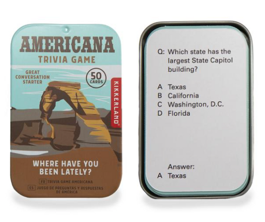 TRIVIA GAME - AMERICANA