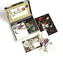 Letter Writing Set box - FLORAL STILL LIFE