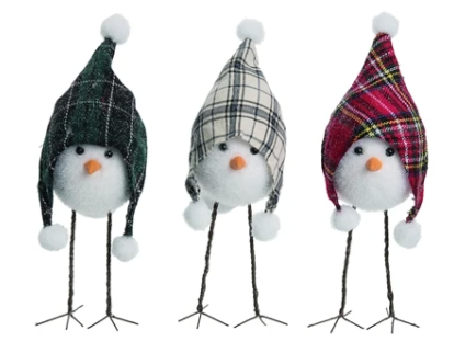 Foam Plaid Chick (3 to choose from)