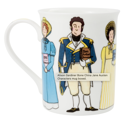 MUG - Jane Austen Characters