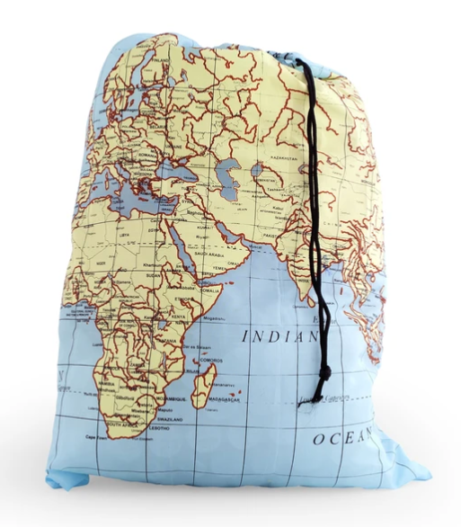 MAPS TRAVEL LAUNDRY BAG