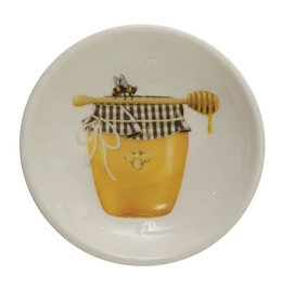 Dish with Bees and Honey, 3 Styles to choose from