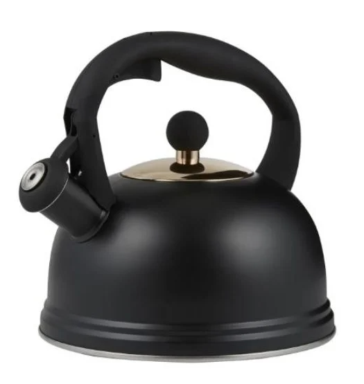 OTTO 1.9QT WHISTLING KETTLE in Black