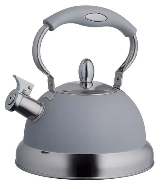 Typhoon Living 2.5-Liter Stovetop Tea Kettle in Grey