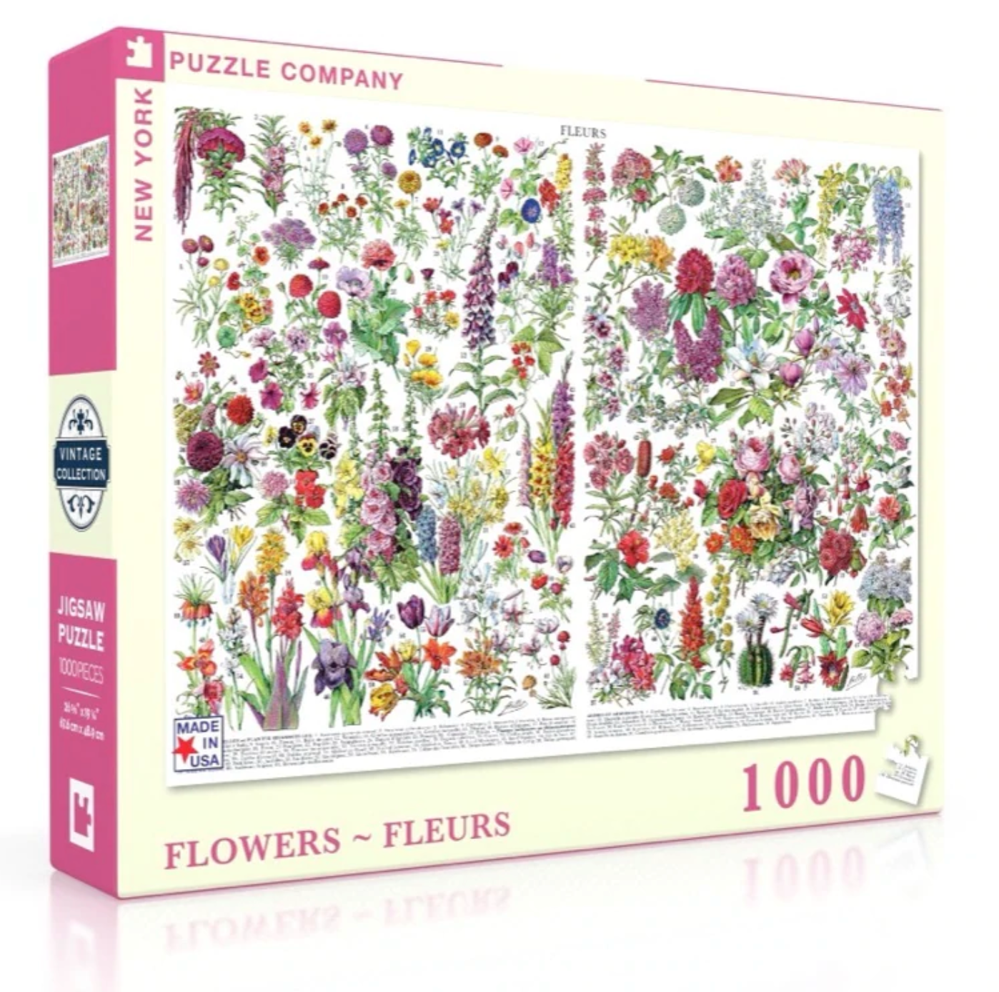 Jigsaw Puzzle Flowers - Fleurs