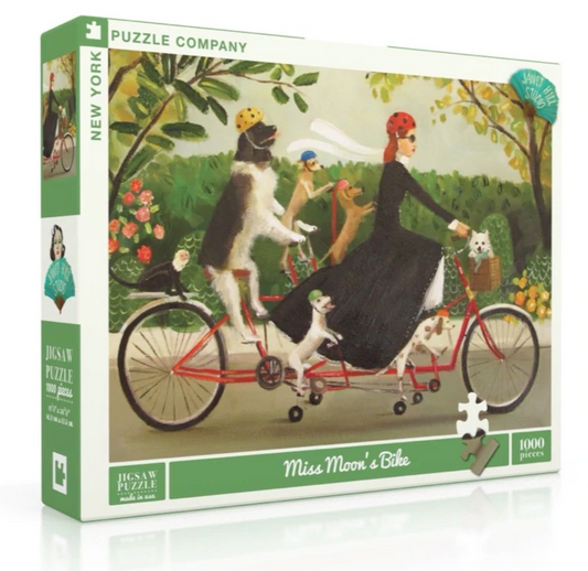 Jigsaw Puzzle Miss Moons Bike