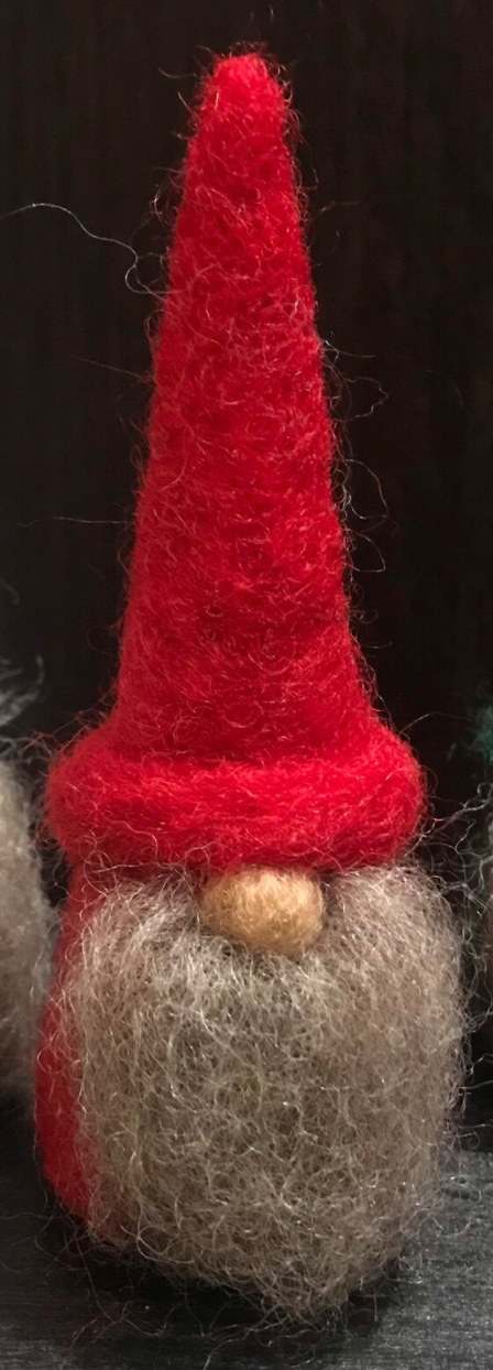 Gnome Felt Ornament