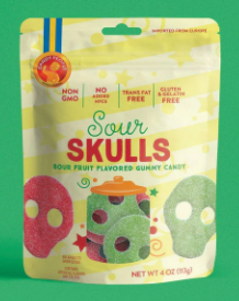 Gummy Candy -SOUR SKULLS