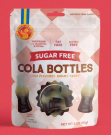 Gummy Candy -Cola Bottles