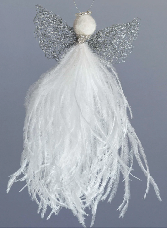 Karoo Angels Classic - Medium Size - White Feather