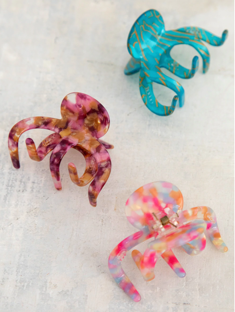 Hair Clip - Octopus Claw