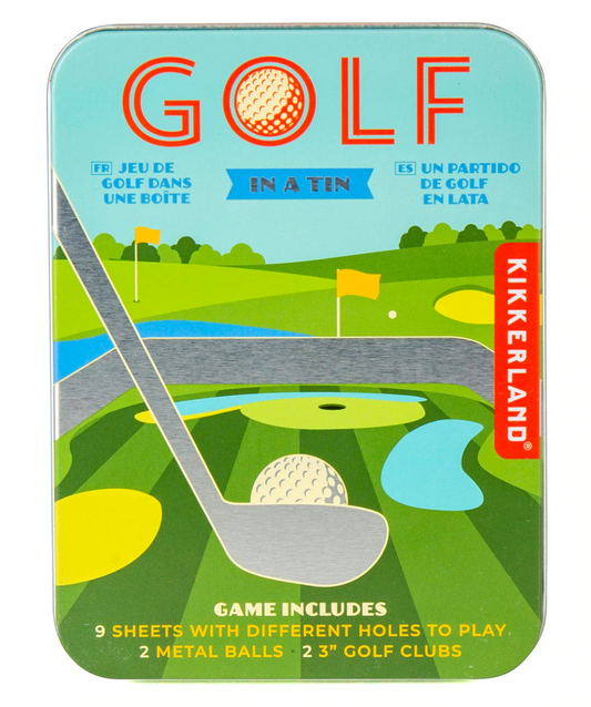 GOLF Game in Tin