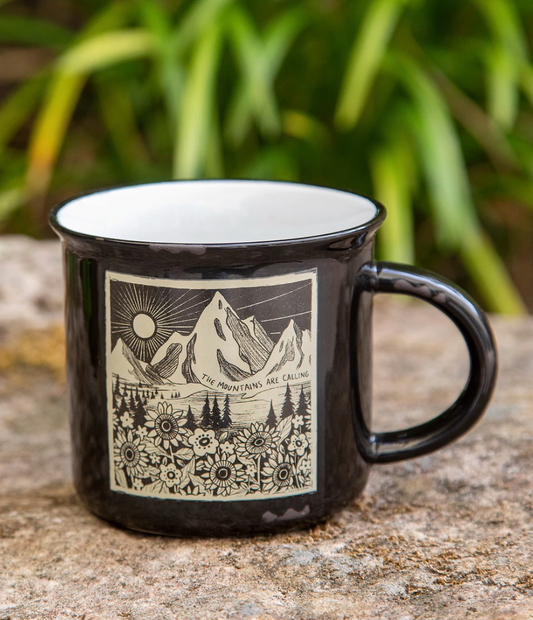 Camp Mug - The Mountains Are Calling