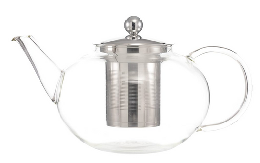 JOLIETTE Elegant Large Glass Infuser Teapot