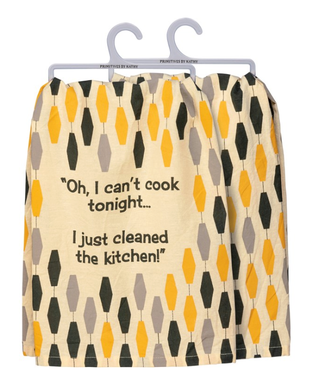 Kitchen Towel - I Can't Cook Tonight