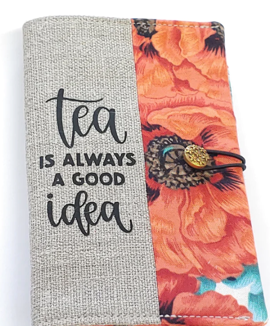 Floral Chic Portable Tea Bag Carrying Case