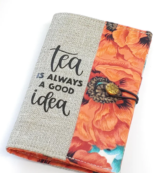Floral Chic Portable Tea Bag Carrying Case