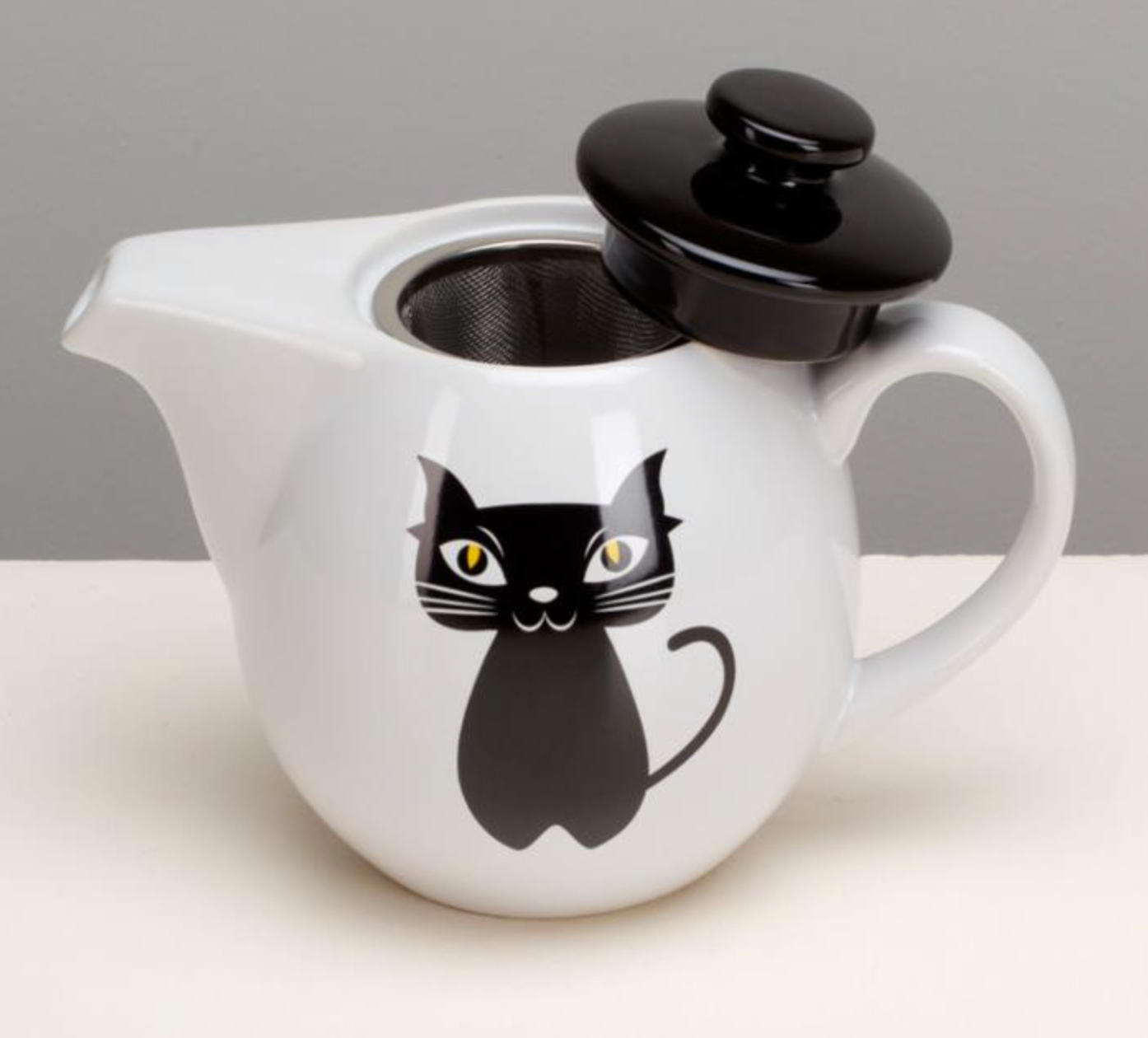 Omni Chat Noir Tea Pot