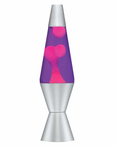LAVA® LAMP – PINK/PURPLE/SILVER 14.5”