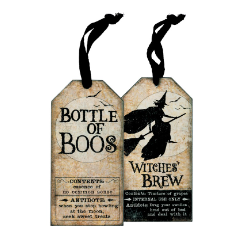 Bottle Tag- Witches Brew