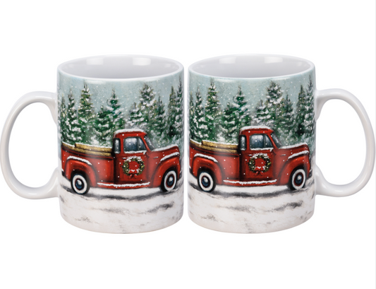 Mug - Red Truck