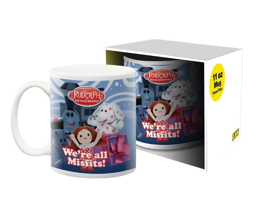 Rudolph We're All Misfits 11oz Boxed Mug