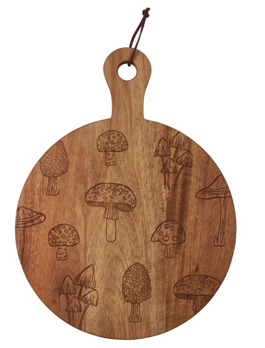 Cutting Board - Mushrooms