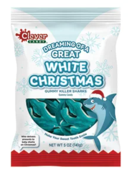 DREAMING OF A GREAT WHITE CHRISTMAS 4.5 OZ BAG
